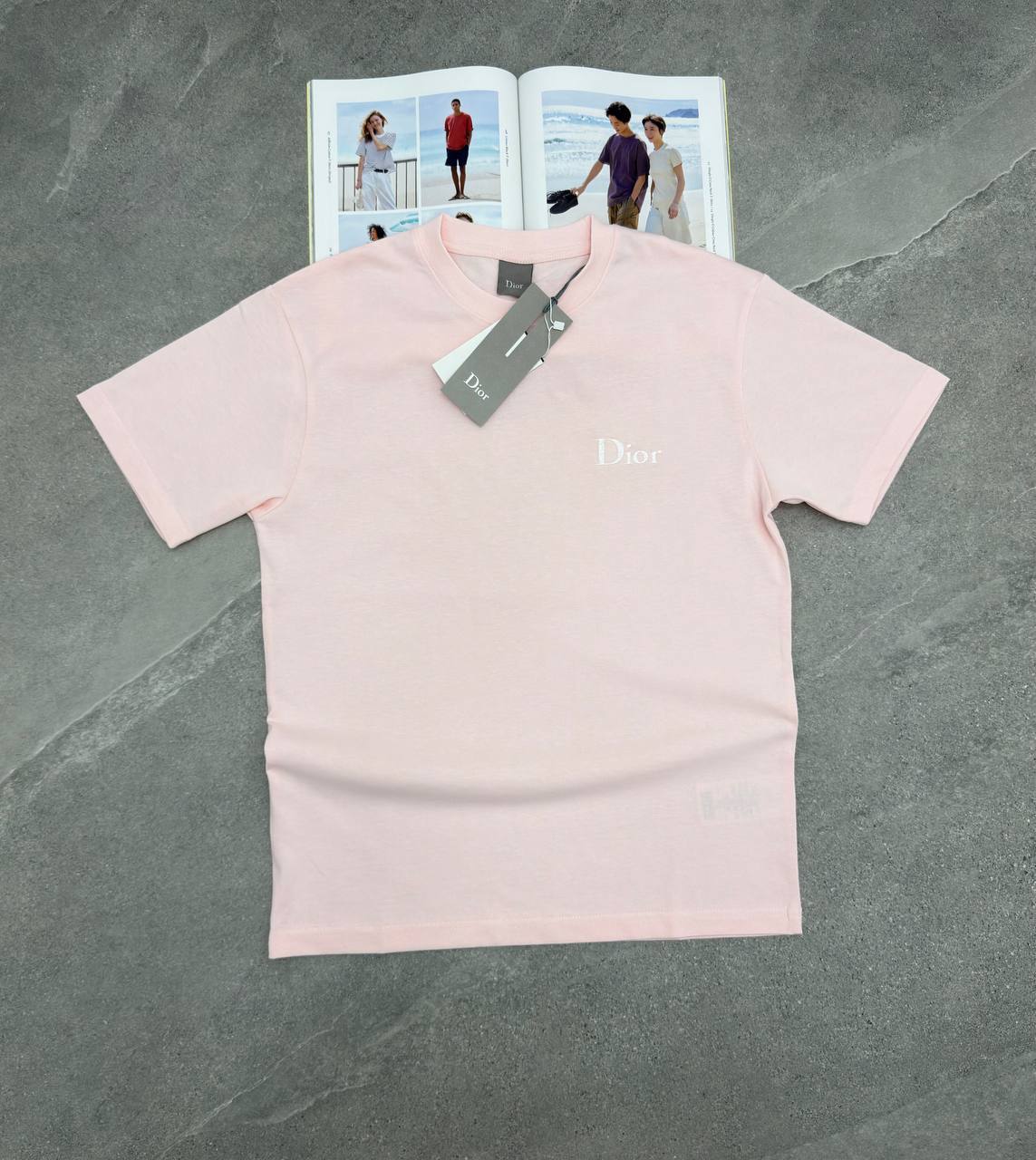 Dior Men's Embroidered Logo T-Shirt AAA Quality Reps UK