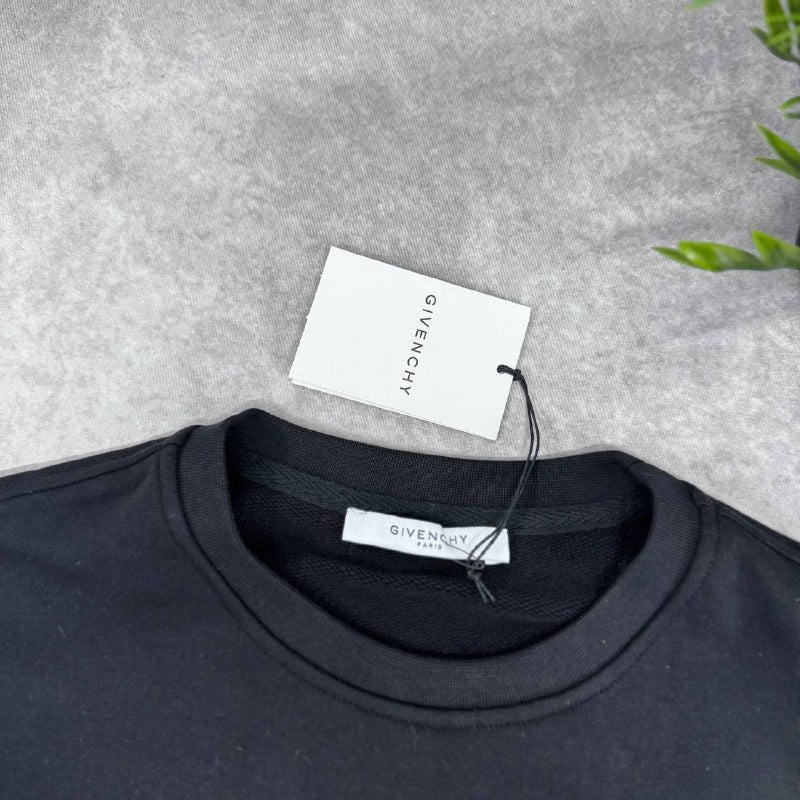 Givenchy Men's Black Sweatshirt and Nylon Swim Shorts 2-Piece Set AAA Quality Reps UK