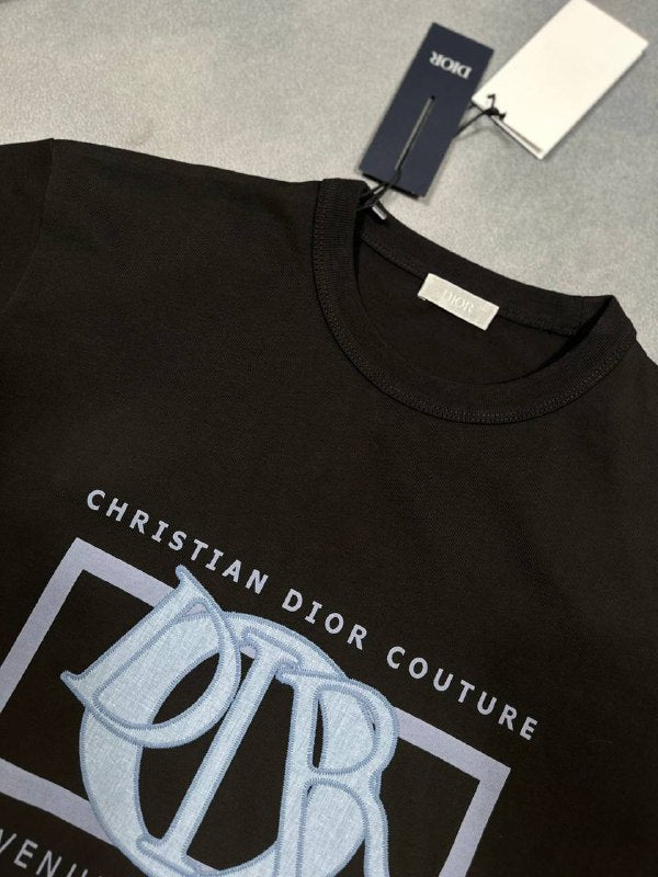 Christian Dior Couture Avenue Montaigne Paris White Graphic T-Shirt AAA Quality Reps UK
