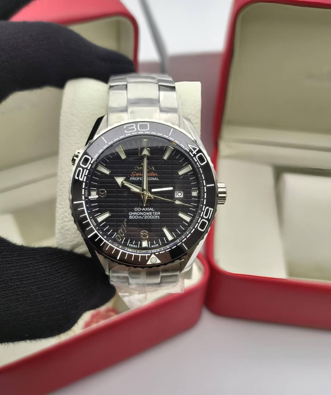 Omega Seamaster Planet Ocean 600M "Skyfall" Mens Watch UK Reps AAA Quality
