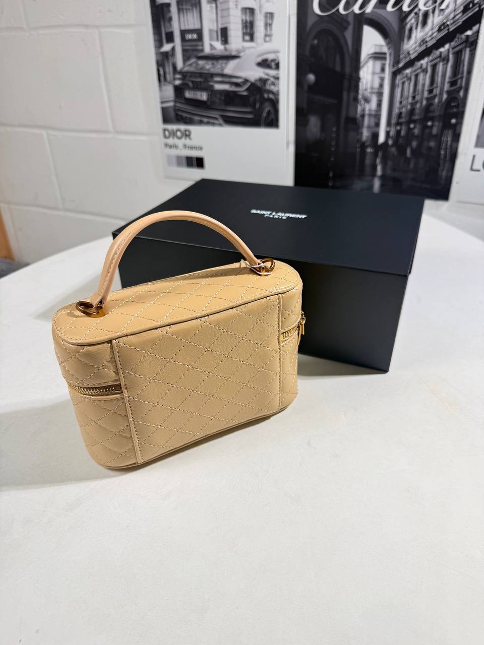 Saint Laurent Gaby Womens Bag Yellow UK Reps AAA Quality