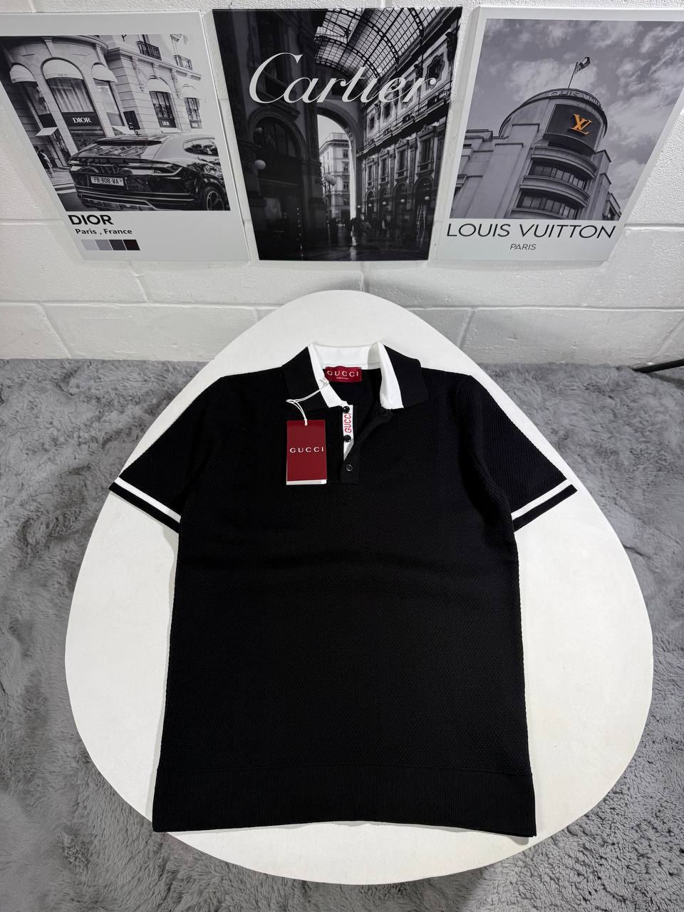 Gucci Cotton Piquet Polo Shirts Mens in Multiple Colors UK Reps AAA Quality