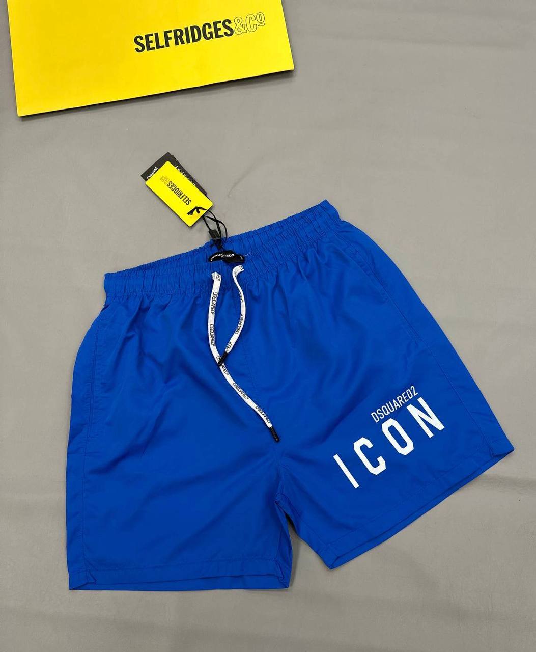 Dsquared2 Icon-Print Royal Shorts Mens in 2 Colors UK Reps AAA Quality