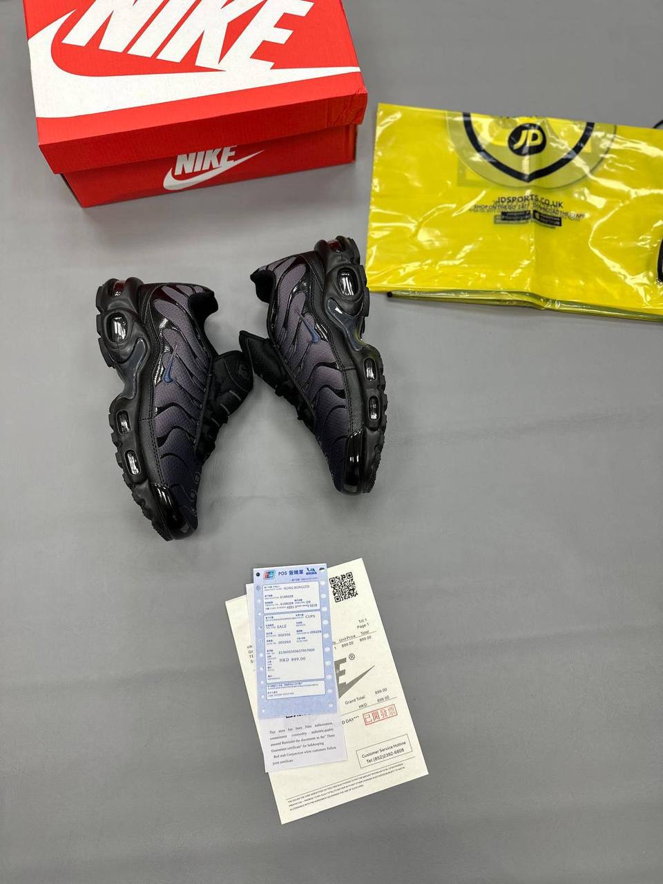 Nike Air Max Plus TN Black Racer Blue Mens Trainers UK Reps AAA Quality