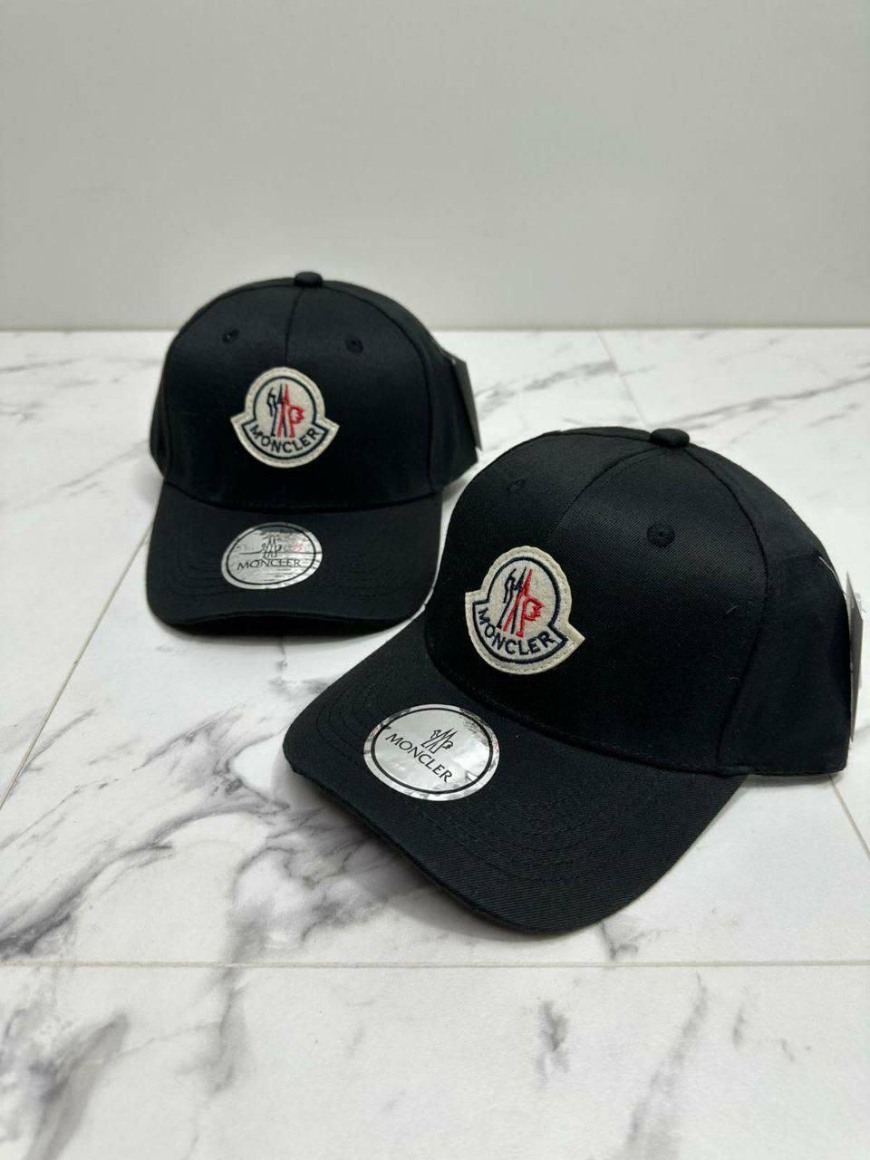 Moncler Logo-Patch Baseball Cap UK Reps AAA Quality