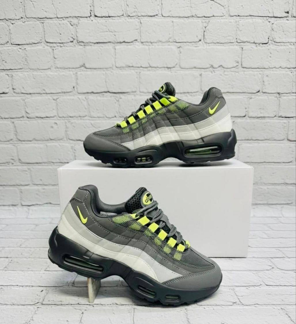 Nike Air Max 95 Neon Yellow Womens Trainers UK Reps AAA Quality