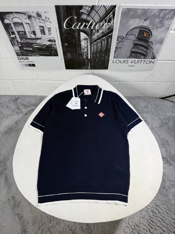 Casablanca Men's Luxury Knit Polo Shirt AAA Quality Reps UK