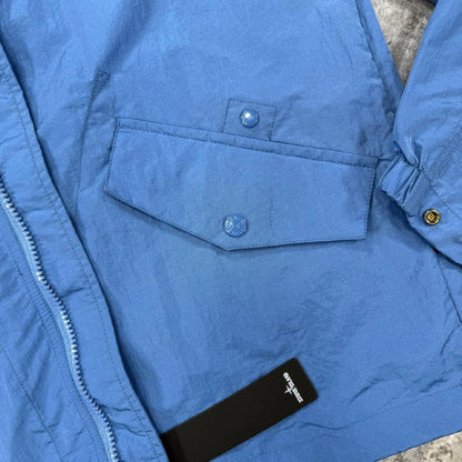 Stone Island Men's Luxury Hooded Crinkle Nylon Windbreaker Jacket AAA Quality Reps UK