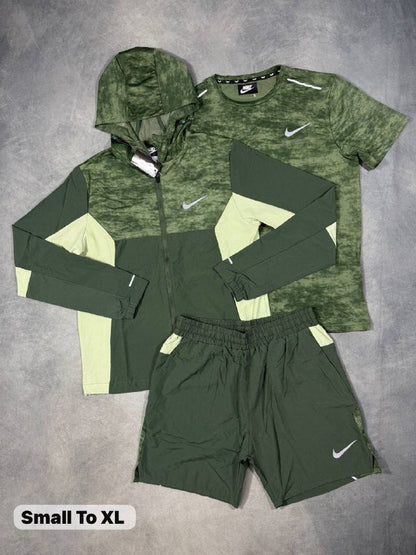 Nike Men's Dri-FIT Blue Camo 3-Piece Tracksuit Set AAA Quality Reps UK