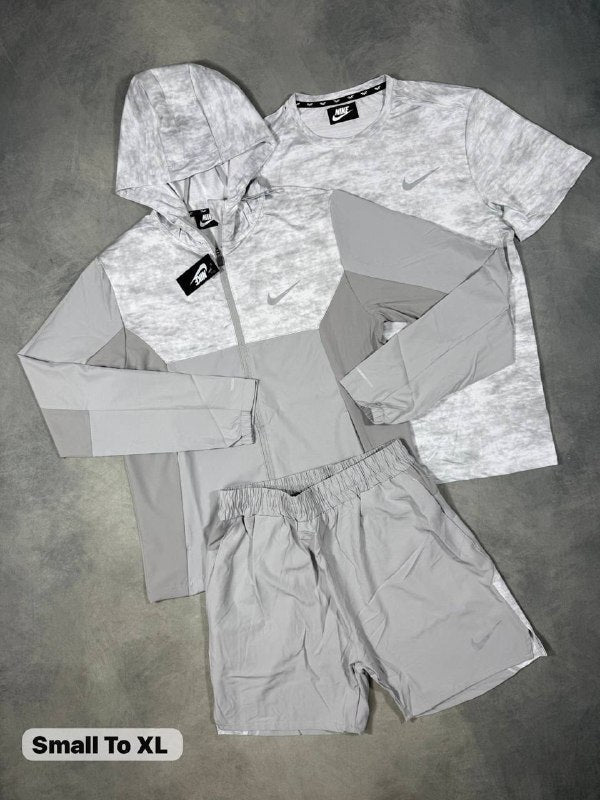 Nike Men's Dri-FIT Blue Camo 3-Piece Tracksuit Set AAA Quality Reps UK