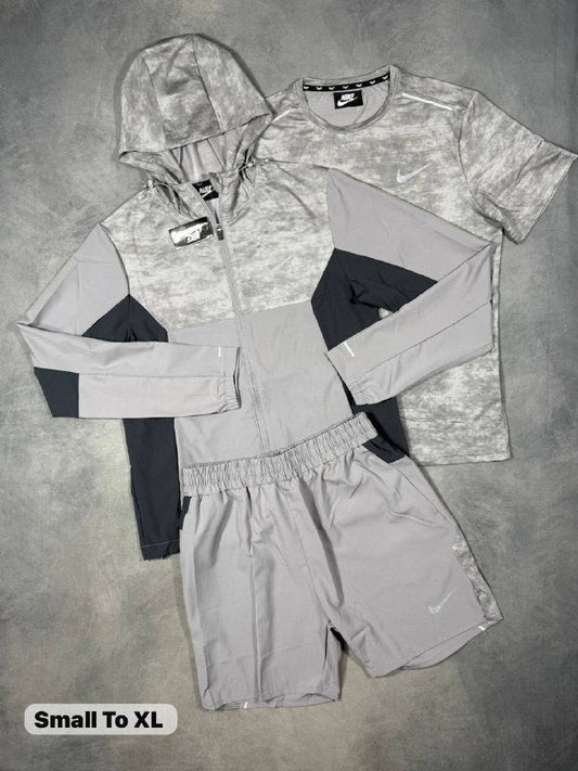 Nike Men's Dri-FIT Blue Camo 3-Piece Tracksuit Set AAA Quality Reps UK