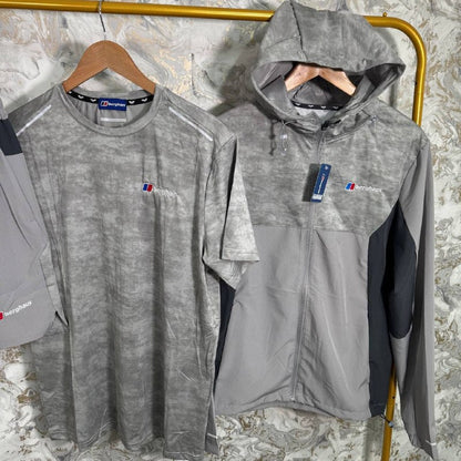 Berghaus Men's Camo Graphic 3-Piece Tracksuit and Activewear Set AAA Quality Reps UK