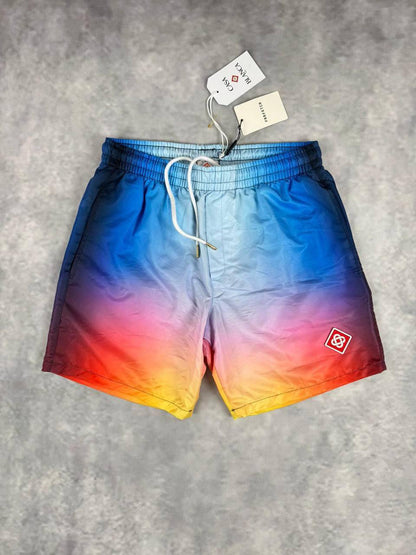 Casablanca Men's Sunset Gradient Drawstring Swim Shorts AAA Quality Reps UK
