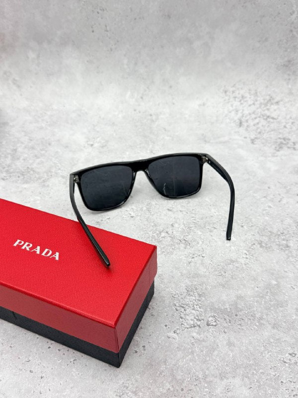Prada Linea Rossa Men's Square Black Sunglasses AAA Quality Reps UK