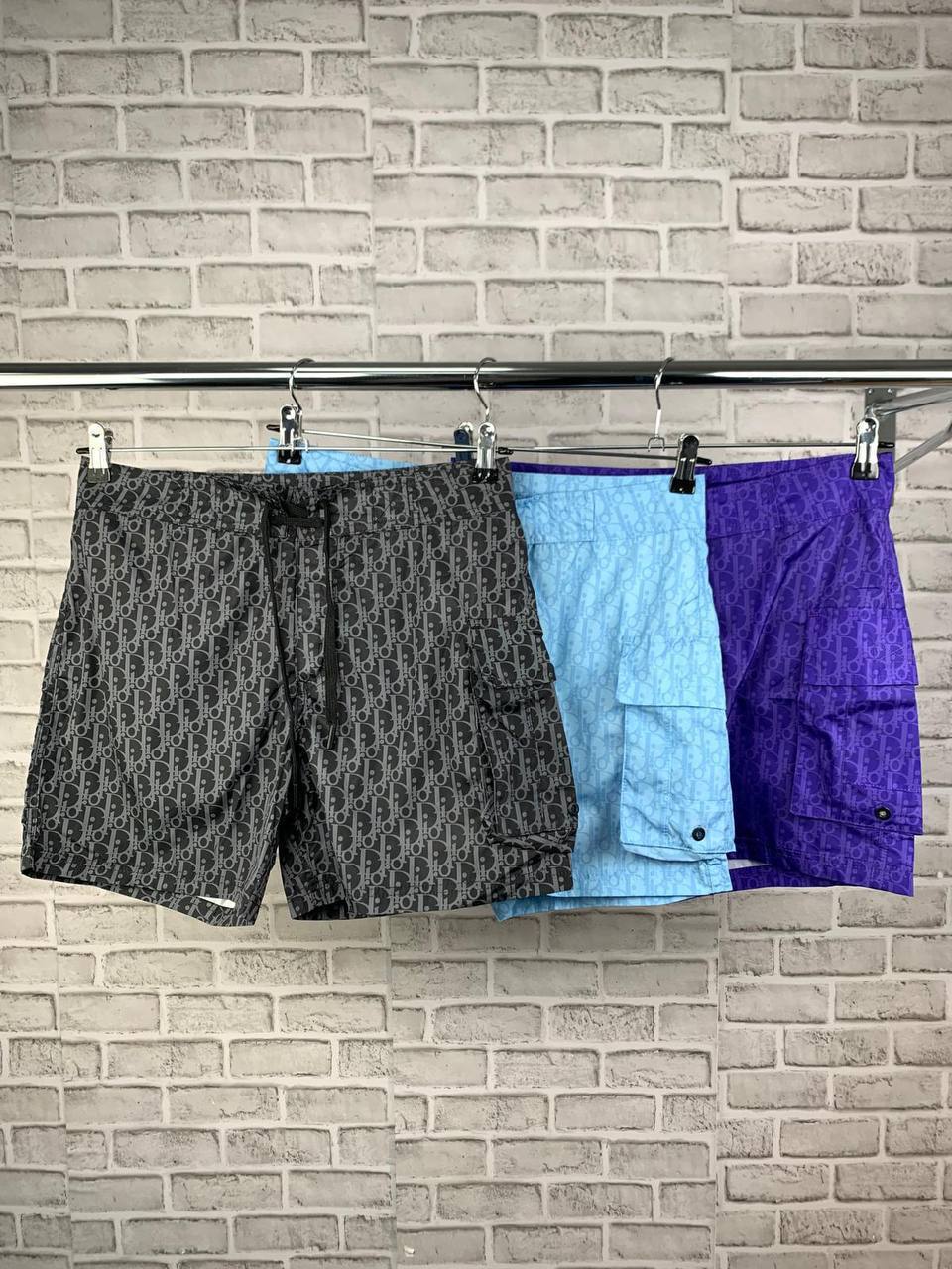DIOR Oblique Technical Canvas Men's Cargo Swim Shorts AAA Quality Reps UK