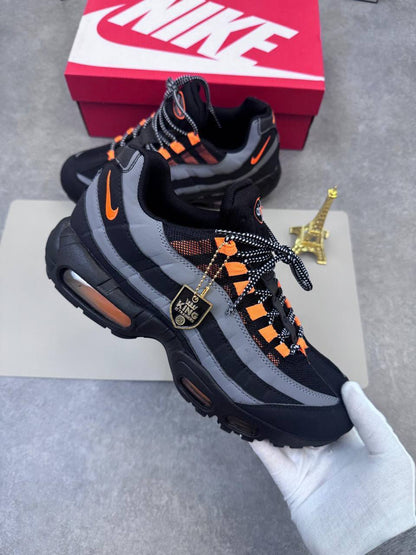 Nike Air Max 95 OG "Black/Game Royal" Retro Running Shoes AAA Quality Reps UK