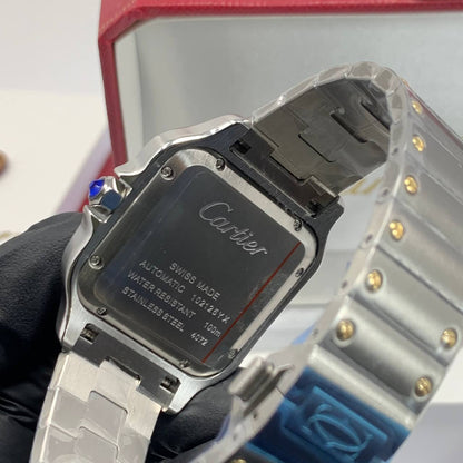 Cartier Santos de Cartier Yellow Gold Bezel AAA Quality UK Reps