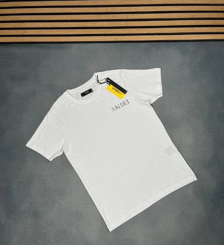 Amiri Men’s Core Logo Luxury Cotton T-Shirt AAA Quality Reps UK