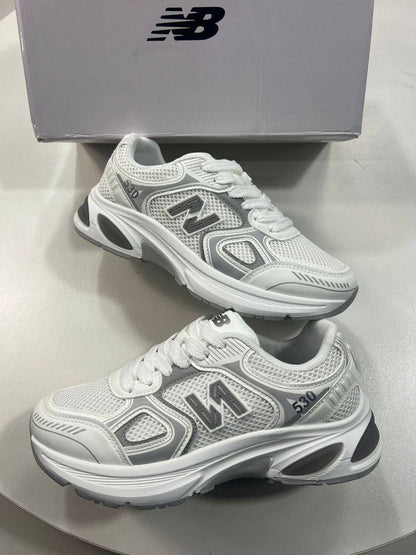 New Balance 530 White/Silver/Grey Womens Trainers UK Reps AAA Quality
