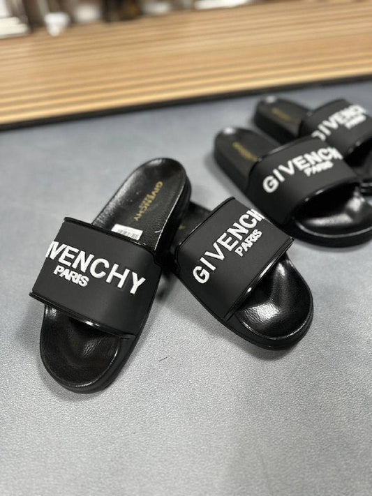 Givenchy Paris Logo Rubber Slide Sandals AAA Quality Reps UK