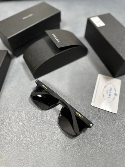 Prada Men's Polarized Square Luxury Sunglasses Set AAA Quality Reps UK