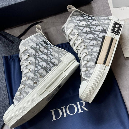 Dior Women's B23 Oblique High-Top Luxury Sneakers Set AAA Quality Reps UK