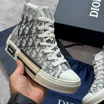 Dior Women's B23 Oblique High-Top Luxury Sneakers Set AAA Quality Reps UK