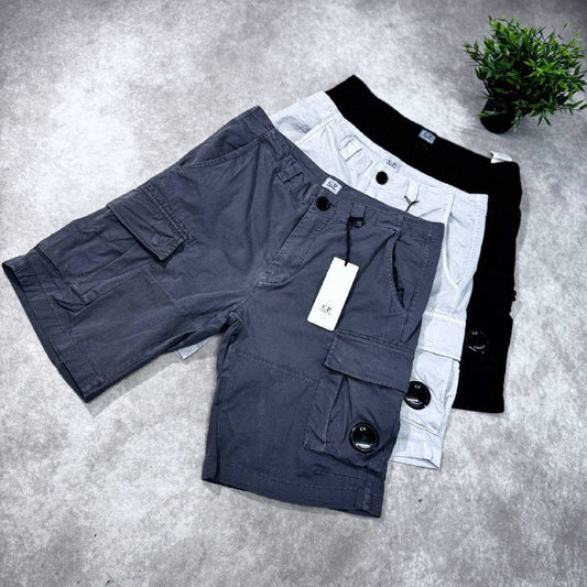 C.P. Company Lens Detail Utility Cargo Shorts AAA Quality Reps UK