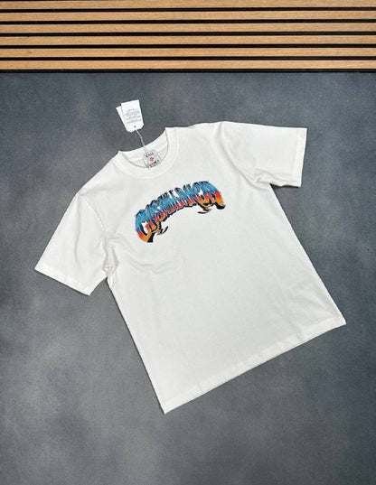 Casablanca Psychedelic Airbrush Logo T-Shirts AAA Quality Reps UK