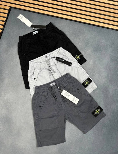 Stone Island Compass Patch Cargo Shorts AAA Quality Reps UK