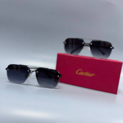 Cartier Men's Polarized Square Sunglasses Collection AAA Quality Reps UK