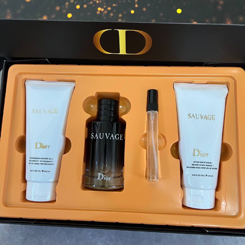 Dior Sauvage Men's 4-Piece Grooming Luxury Gift Set AAA Quality Reps UK