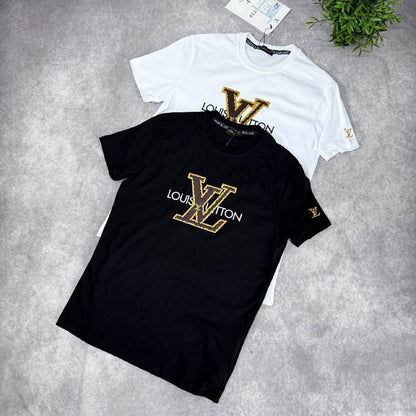 Louis Vuitton Monogram Graphic T-Shirts AAA Quality Reps UK