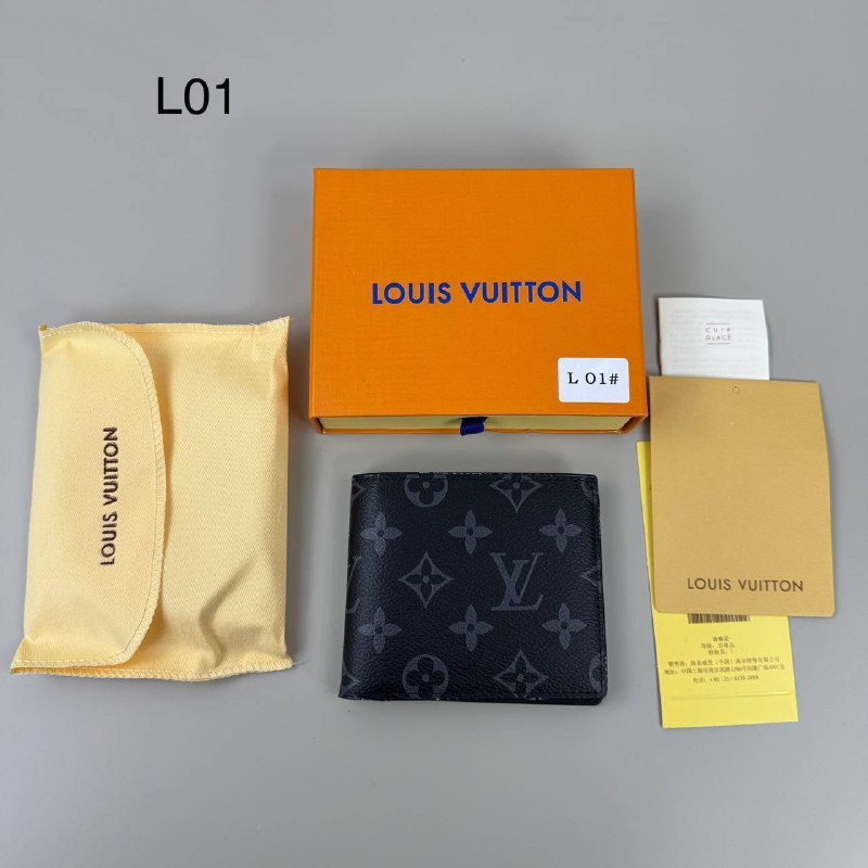 LV Luxury Men's Designer Monogram Wallet Collection AAA Quality Reps UK