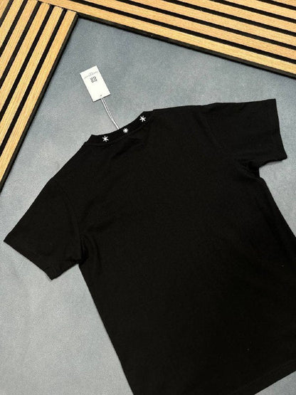 Givenchy Men's Embroidered Star Collar Classic Luxury T-Shirts AAA Quality Reps UK