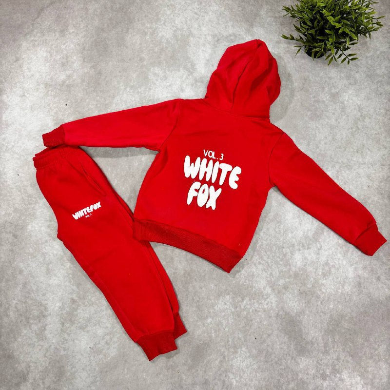 Vibrant White Fox Vol. 3 Kids Tracksuit Set AAA Quality Reps UK