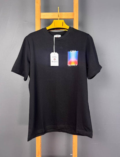 Casablanca Men's Luxury Gradient Square Logo T-Shirt AAA Quality Reps UK