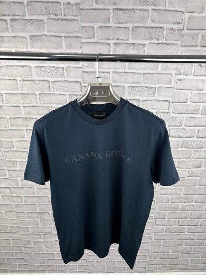 Canada Goose Men's Luxury Embroidered Wordmark T-Shirt AAA Quality Reps UK
