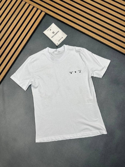 Off-White Men's Luxury Multicolored Arrow Back Graphic T-Shirts AAA Quality Reps UK