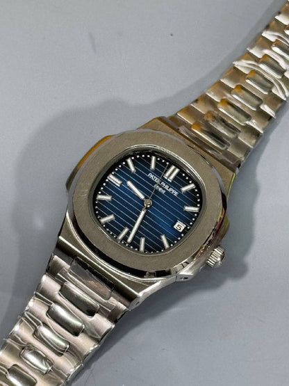 Patek Philippe Men's Luxury Nautilus Blue Dial Luxury Presentation Set AAA Quality Reps UK