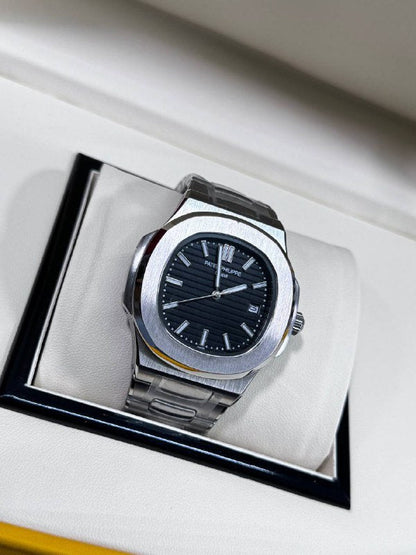 Patek Philippe Men's Luxury Nautilus Blue Dial Luxury Presentation Set AAA Quality Reps UK