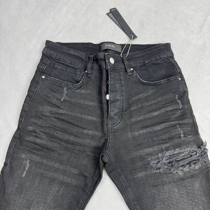 Amiri MX1 Distressed Men's Luxury Skinny Jeans AAA Quality Reps UK