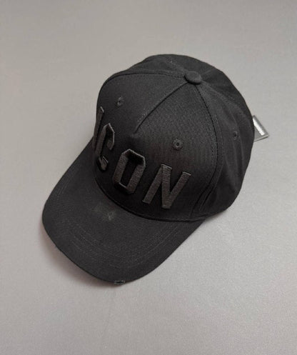 Dsquared2 ICON Men's Luxury Embroidered Black Baseball Cap Collection AAA Quality Reps UK