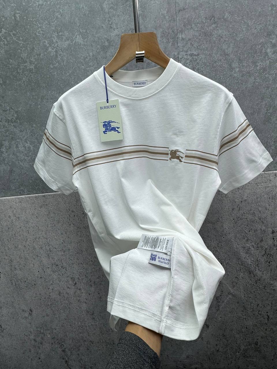 Burberry EKD Striped Cotton T-Shirt UK Reps AAA Quality