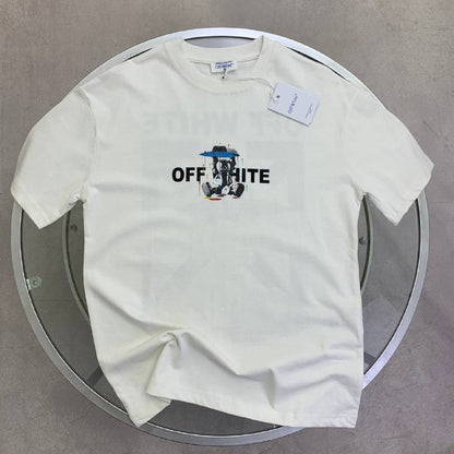 Off-White Men's Luxury Umbrella Bear Graphic T-Shirt AAA Quality Reps UK
