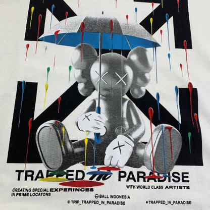 Off-White Men's Luxury Umbrella Bear Graphic T-Shirt AAA Quality Reps UK