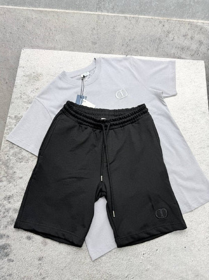 Dior Men's CD Icon T-Shirt and Sweat Shorts Set AAA Quality Reps UK