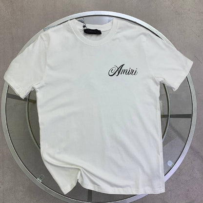 Amiri Men's Mountain Graphic Script Logo T-Shirt Collection AAA Quality Reps UK