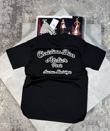 Christian Dior Men's Luxury Atelier Premium Cotton Pocket T-Shirts AAA Quality Reps UK