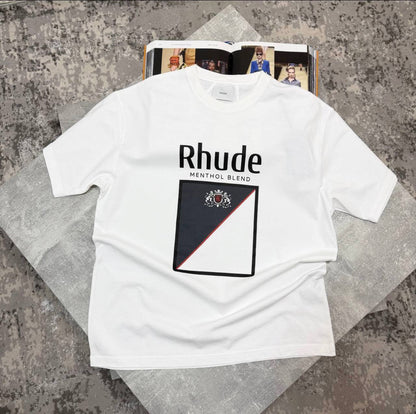 Rhude Men's Luxury Menthol Blend Premium Graphic T-Shirt AAA Quality Reps UK